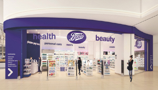 헬스앤뷰티(H&B)스토어 '부츠' 매장.